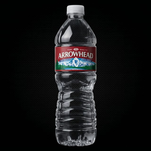 Arrowhead Bottled Water.