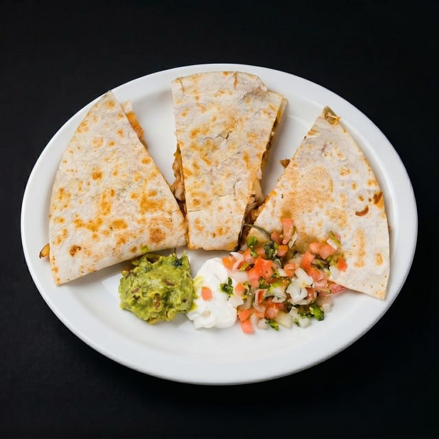 Shrimp Quesadilla.