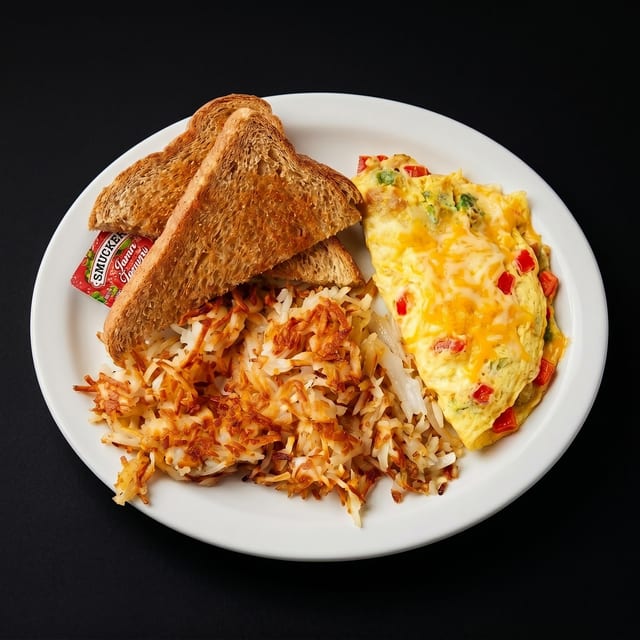 Veggie Omelette.