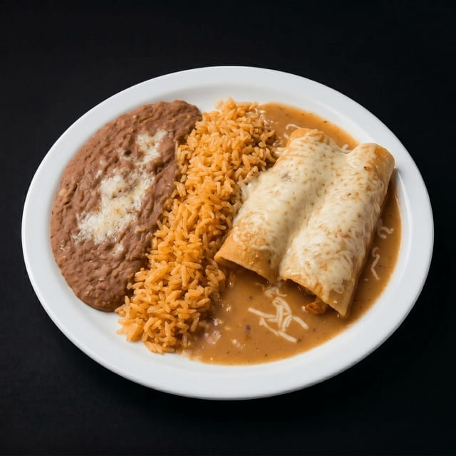 Mahi Enchiladas Plate.