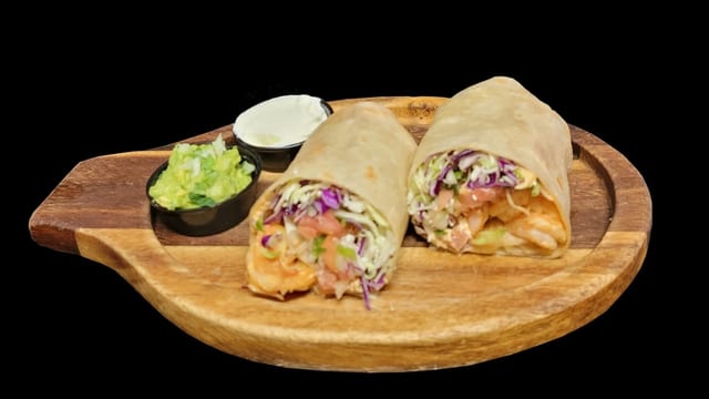 Shrimp Burrito.