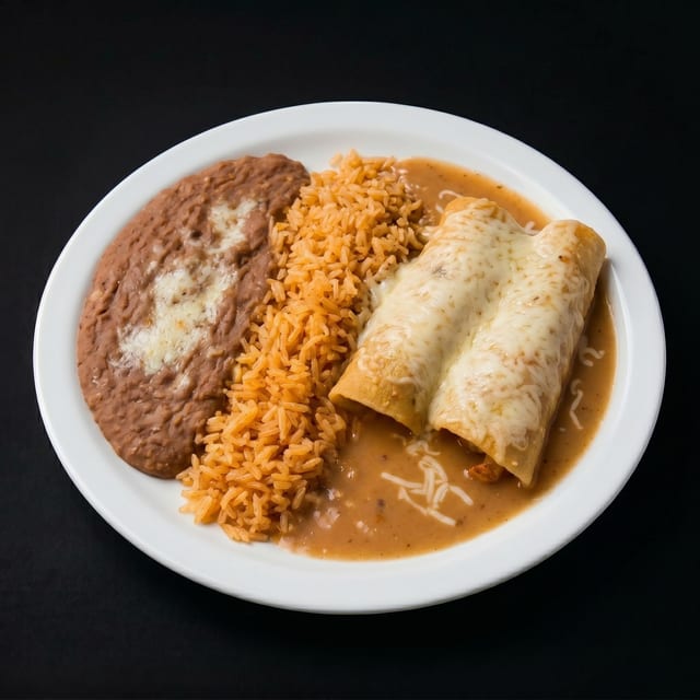 Mahi Enchiladas Plate.