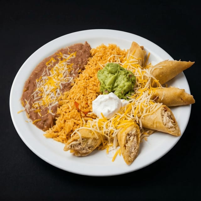 Taquitos Plate.