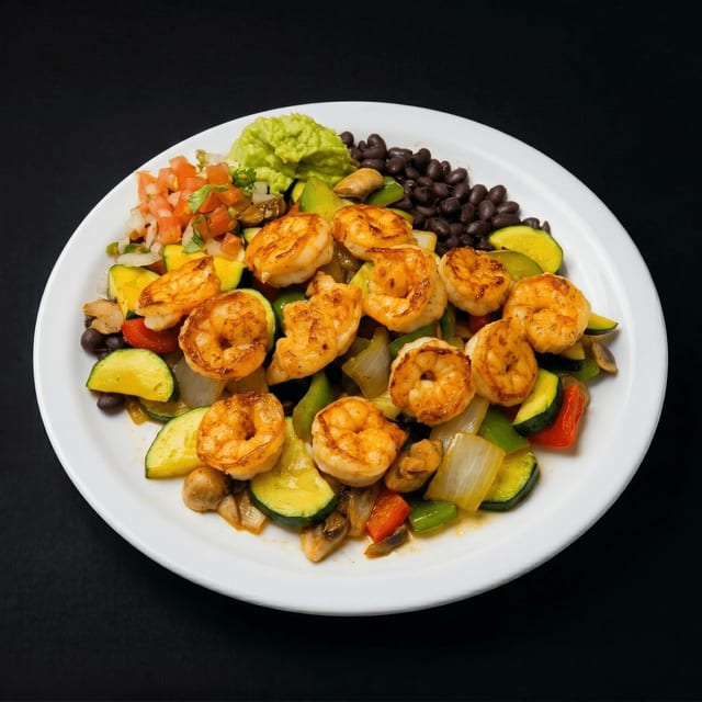 Grilled Shrimp Bowl.