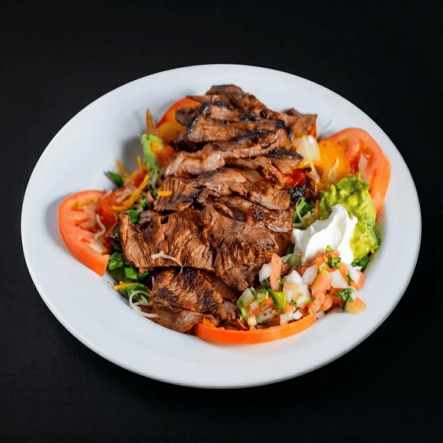 Fajita Salad.