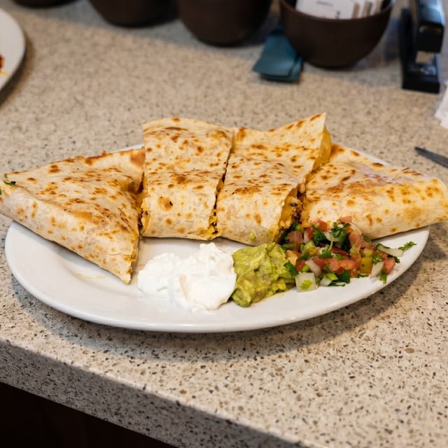 Chicken Quesadilla.