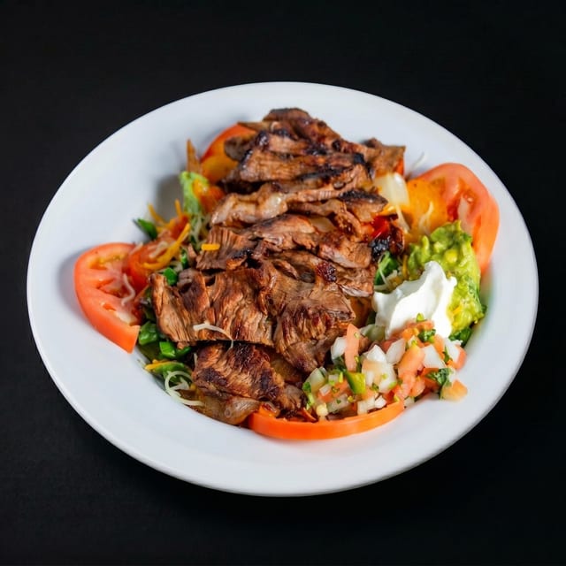 Fajita Salad.