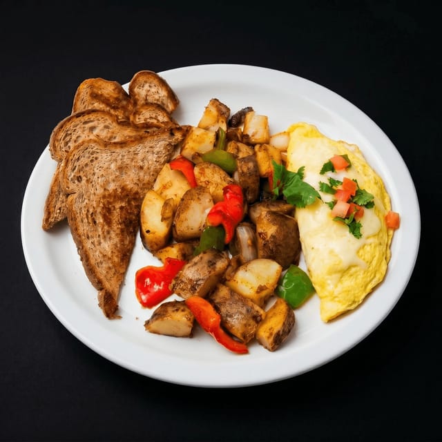 Egg & Cheese Omelette.