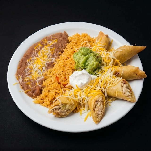 Taquitos Plate.