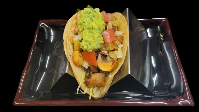 Mushroom Soft Tacos.