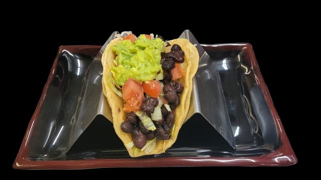 Black Bean Taco.