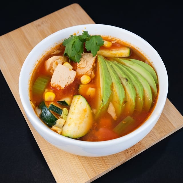 Veggie Chicken Soup.
