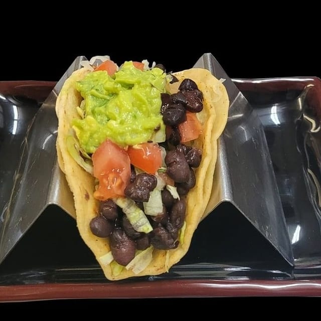 Black Bean Taco.