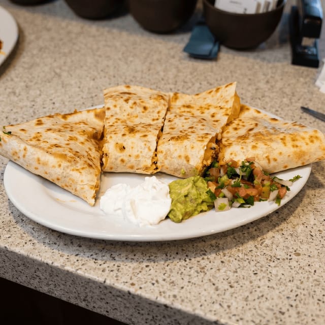 Chicken Quesadilla.