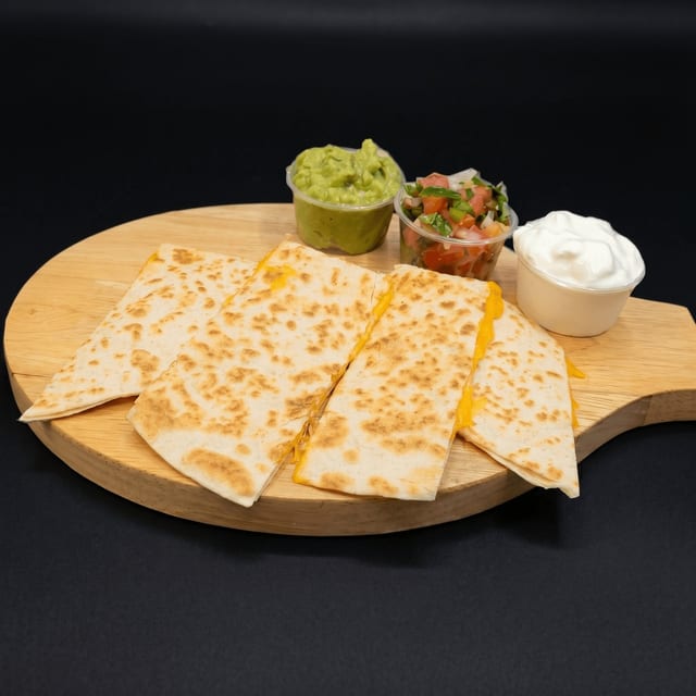 Cheese Quesadilla.