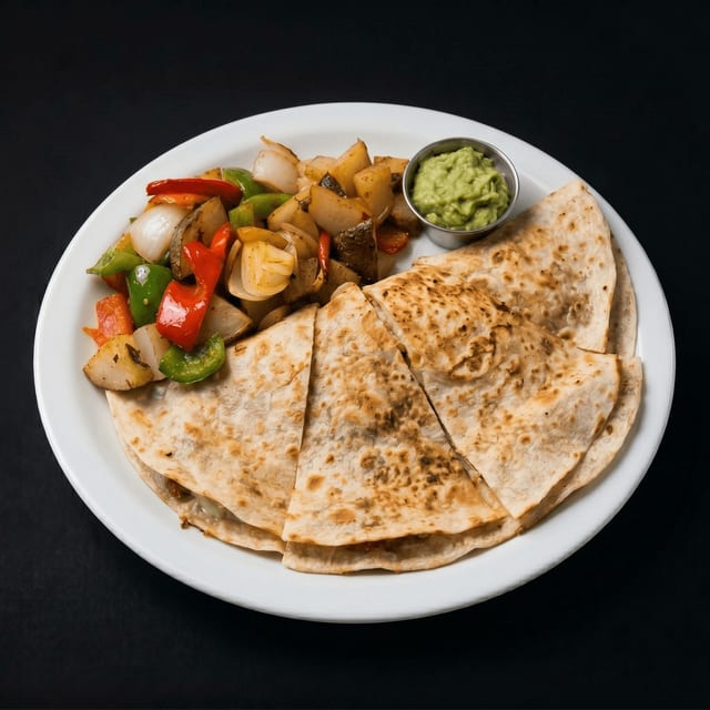 Breakfast Quesadilla Plate.